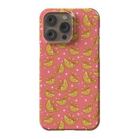 Crab Rangoons Pattern Red Phone Case